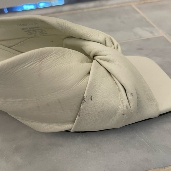 Mango Leather Wrap Sandals - Picture 7 of 7